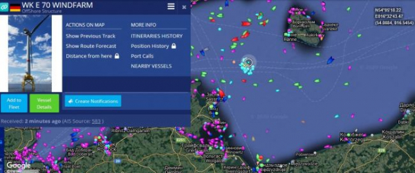 Немецкий порт «Северного потока — 2» заняли суда проекта-конкурента газа